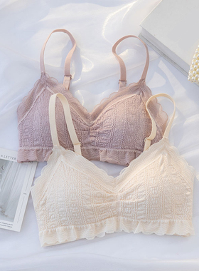 透气小胸无钢圈聚拢aa杯内衣女平胸不空杯女神专用文胸罩魅惑公主