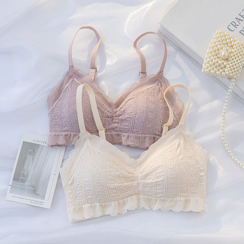 平胸不空杯甜美纯欲小胸聚拢文胸