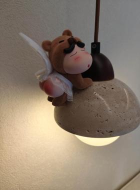 蜡笔小新吊灯装饰玩偶客厅氛围感布置家居遮丑吊饰儿童房摆件