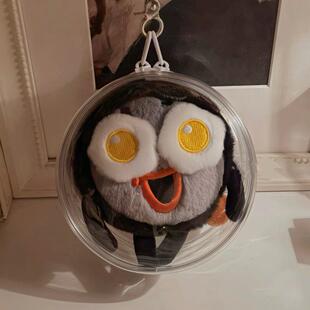 周可可娃包保护壳周深周边毛绒零钱包保护套棉花娃收纳防尘外出包