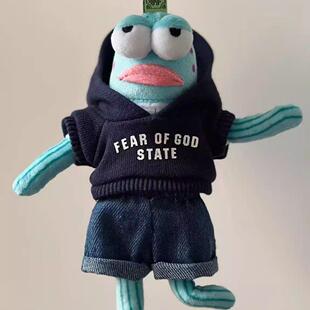 泡泡玛特比奇堡的居民们娃衣酷酷鱼呆呆鱼丑鱼打工鱼娃衣换装着替