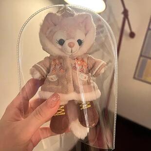 毛绒挂件保护套棉花娃娃防尘遛娃包星黛露pvc透明娃衣收纳包外罩