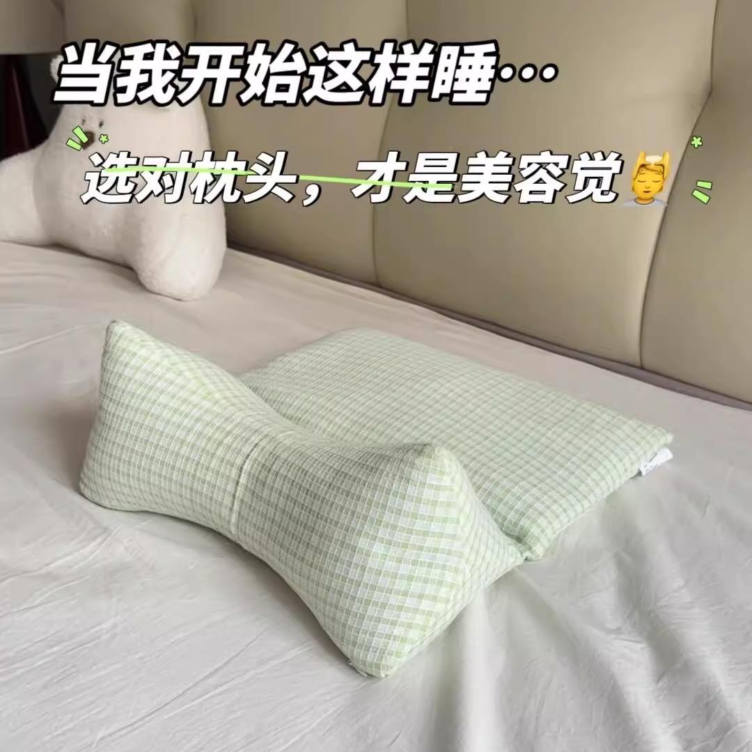 【治颈椎助睡眠专用】荞麦颈椎枕养生枕三角枕头纯荞麦壳成人女生