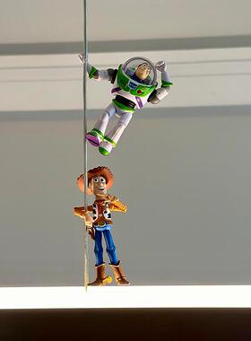 玩具总动员灯线遮丑装饰玩偶摆件创意卡通可爱家居装饰摆件公仔