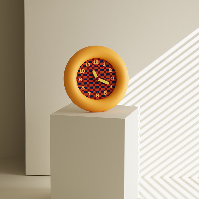 中古风钟表挂钟客厅简约现代大气2024新款高级感 客厅钟网红挂钟