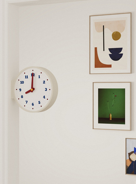 时尚极简时钟表挂钟客厅2025新款复古时钟转角双面挂钟挂钟拐角钟