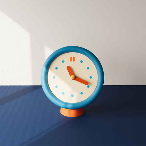 创意简约时钟复古座钟表