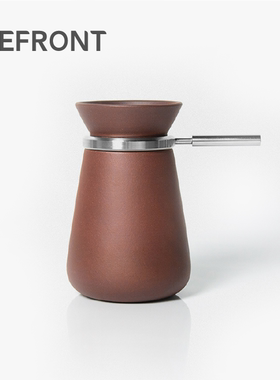 DEFRONT · HEI紫砂茶器重塑茶道原矿朱泥茶器赭红色定制茶具套装