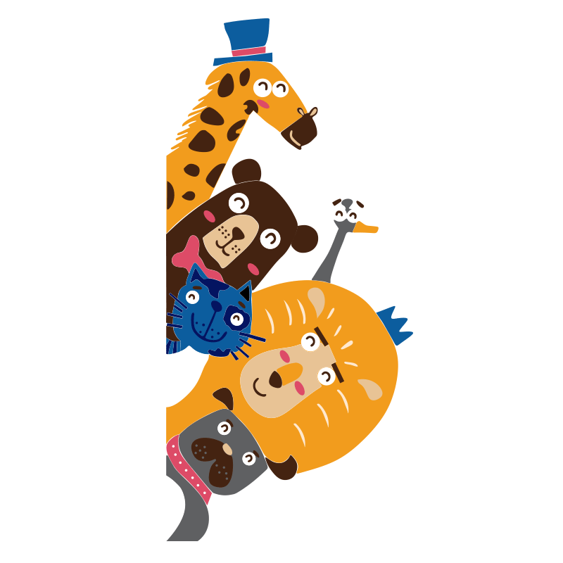 立体亚克力幼儿园门贴卡通