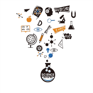 幼儿园科技实验室文化墙贴物理化学教室布置学校主题墙面装饰环创