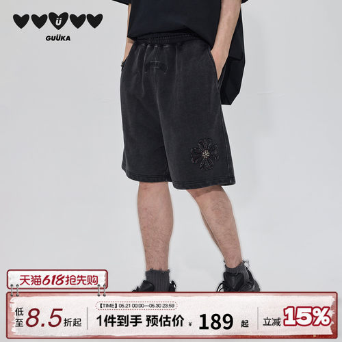 GUUKA哥特风复古熟悉短裤