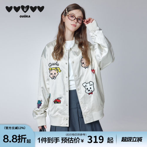 GUUKA&原田治联名横须贺棒球服