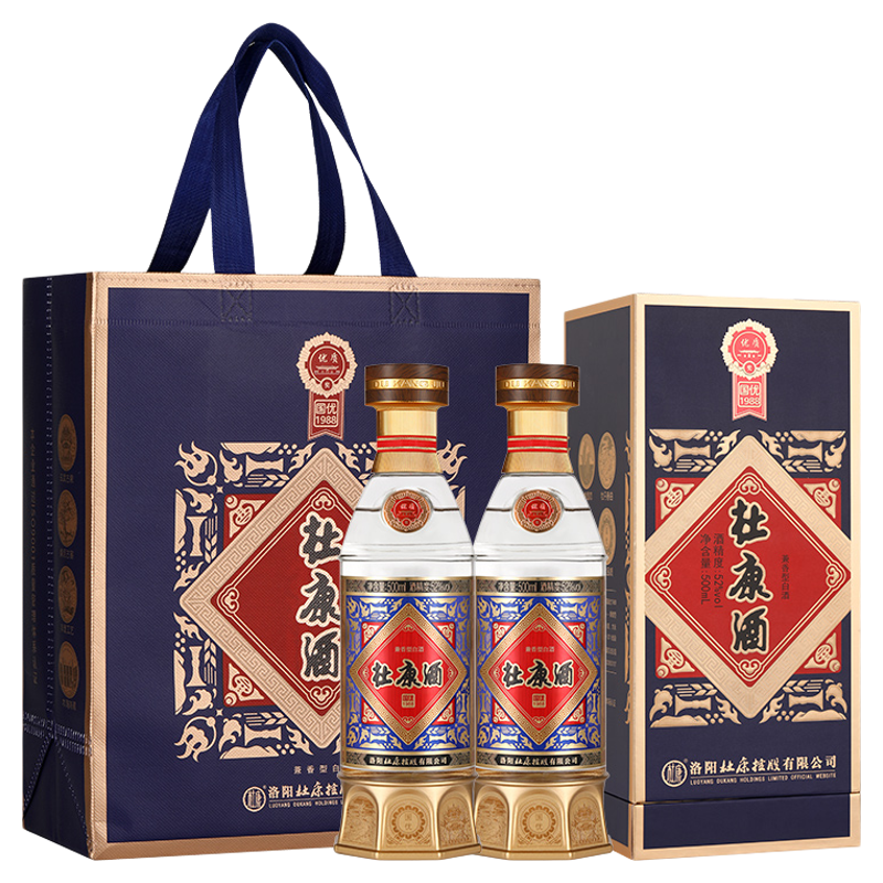 杜康国优1988兼香型白酒52度