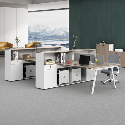 职员办公桌椅组合屏风简约现代