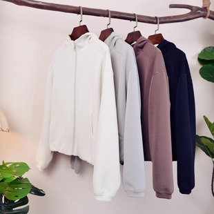 【墨渲臻品】逆天好货 轻盈呼吸感 纯元 柜1180 连帽拉链速干夹克