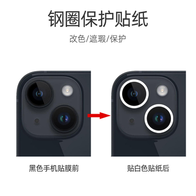钢圈贴纸改色遮住瑕疵和保护