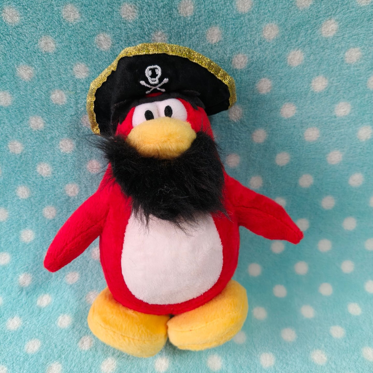 thumbnail for Foreign trade original single tail goods plush children's gift animation Ou Dan - slight flaw penguin transformation pirate doll 2 models