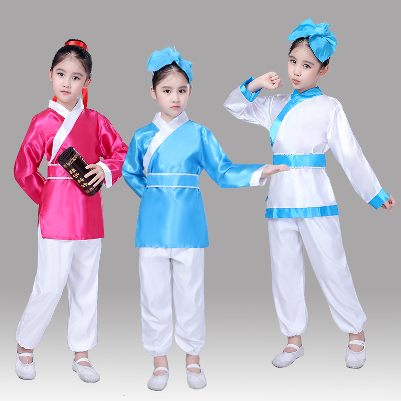 children Nunnery costume Ancient Chinese Literature Search clothing Hanfu ancient costume kindergarten Three Character Classic For Students Confucius Costumein the Children/Baby/Family fitted , Children&#39;s costumes  category - from Buy2taobao.com to provide professional Taobao agent buy service