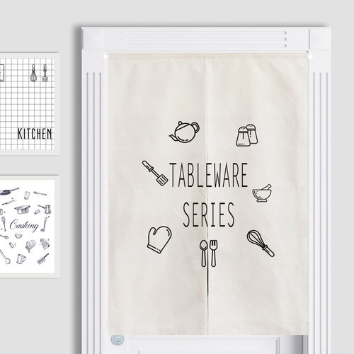 门帘隔断帘厨房遮挡帘免打孔安装