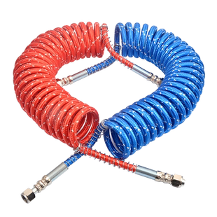 半挂车螺旋气管大货车拖挂车牵引车连接刹车气管配件双层防爆防晒