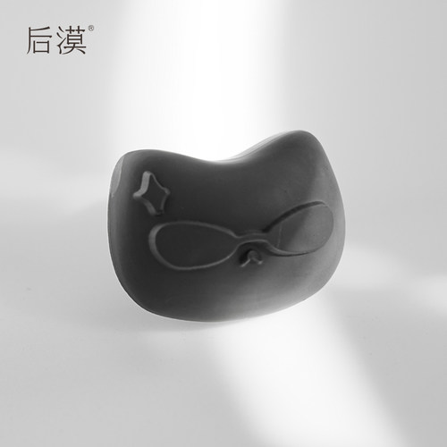 Homoo酷酷的车载出风口墨镜猫汽车空调装饰扩香石中性款生日礼物