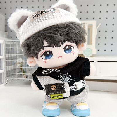 酷帅男娃棉花娃娃换装