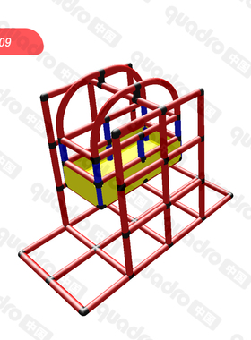 【官方授权】 德国Quadro攀爬架玩具EVO/CLUP小型DIY套组