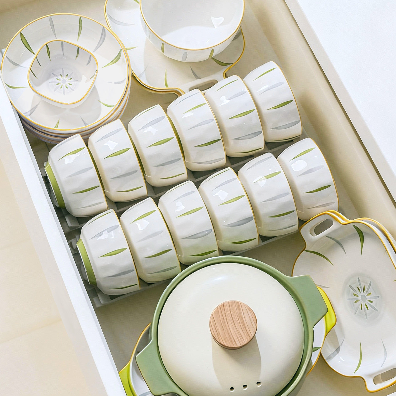 碗碟套装家用2025新款高颜值景德镇碗盘餐具釉下彩乔迁新婚礼物,餐饮具,碗,淘宝优惠券,粉丝福利购,淘宝优惠卷