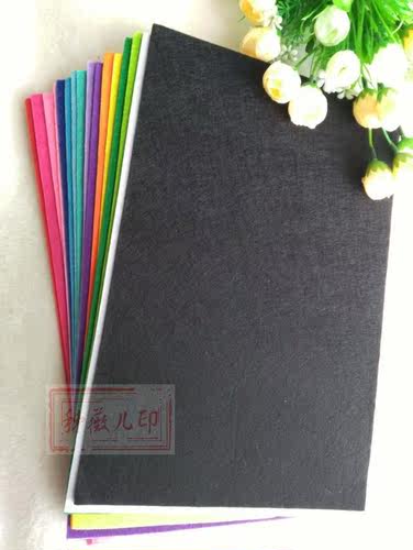diy辅材彩色不织布20cm立体刺绣