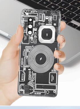 适用vivo X27塑料后盖V1829T手机电池盖x27高配替换盖板外屏后壳