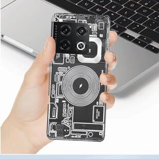 适用OnePlus一加10Pro塑料后盖1+10pro手机电池盖外屏后壳盖板