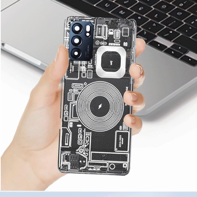 适用于OPPOReno6/6Pro塑料后盖