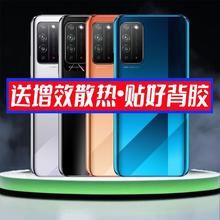 适用荣耀X10后盖TEL-TNOO替换原装电池盖后壳外屏背盖板更换玻璃