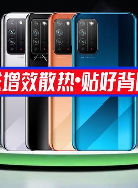 适用荣耀X10后盖TEL-TNOO替换原装电池盖后壳外屏背盖板更换玻璃