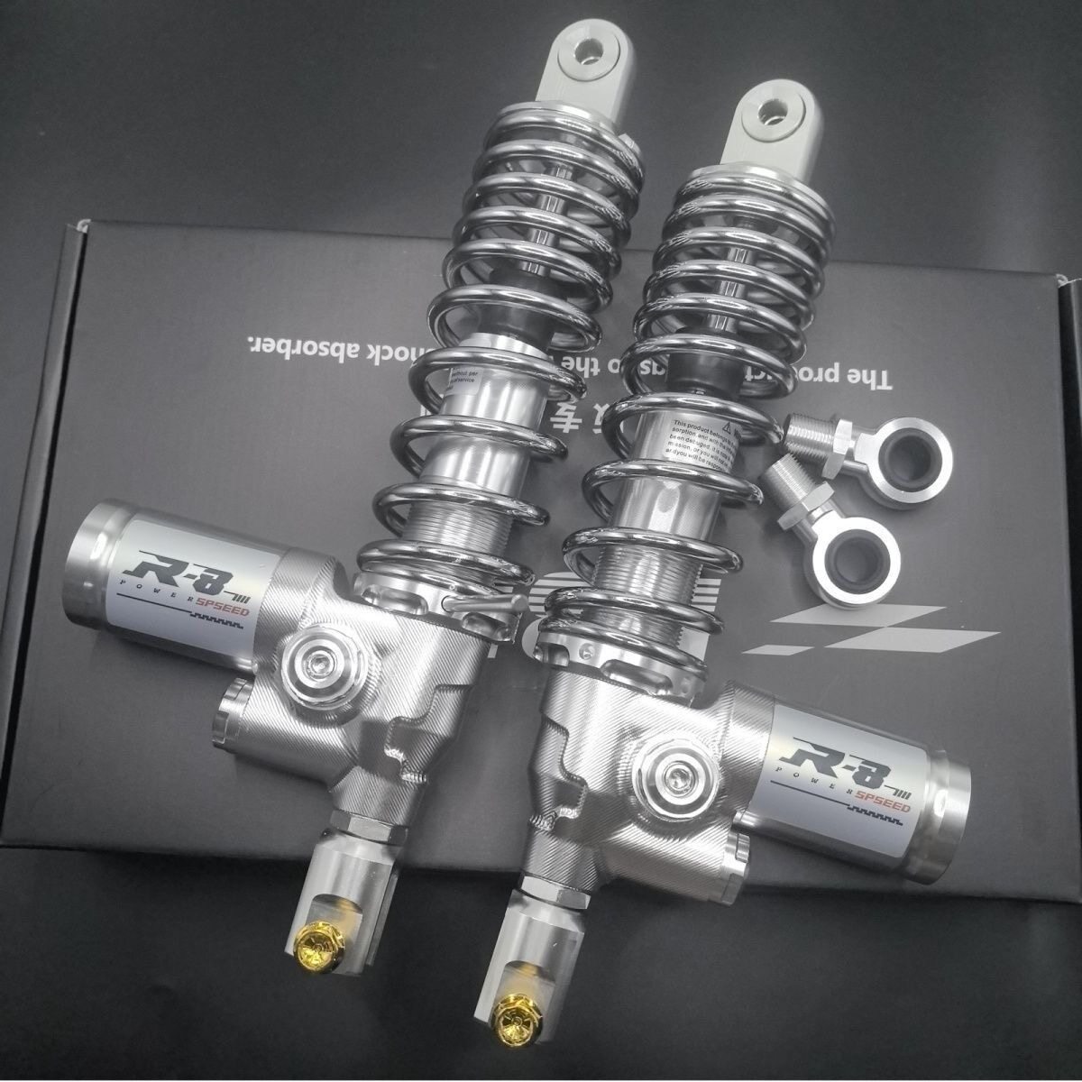 正品RBM-R8倒置cnc后减震小牛N1S/UB九号电摩内置预载真气瓶避震