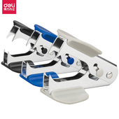 满28元 订书针拔钉器 包邮 得力起钉器0231 订书机 12号取钉器 办公财务用品起订夹