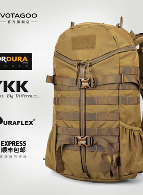 VOTAGOO 27L Day Cordura战术机能通勤旅行户外登山徒步双肩背包