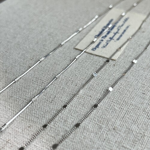 纯银八角蛇骨链女裸链时尚百搭