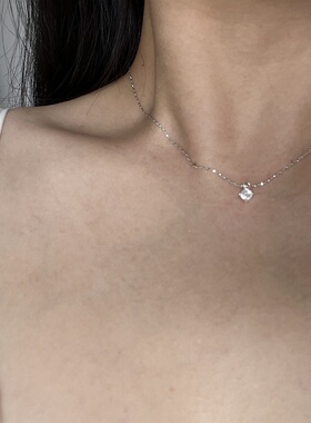 百搭小众轻奢简约锁骨链925纯银