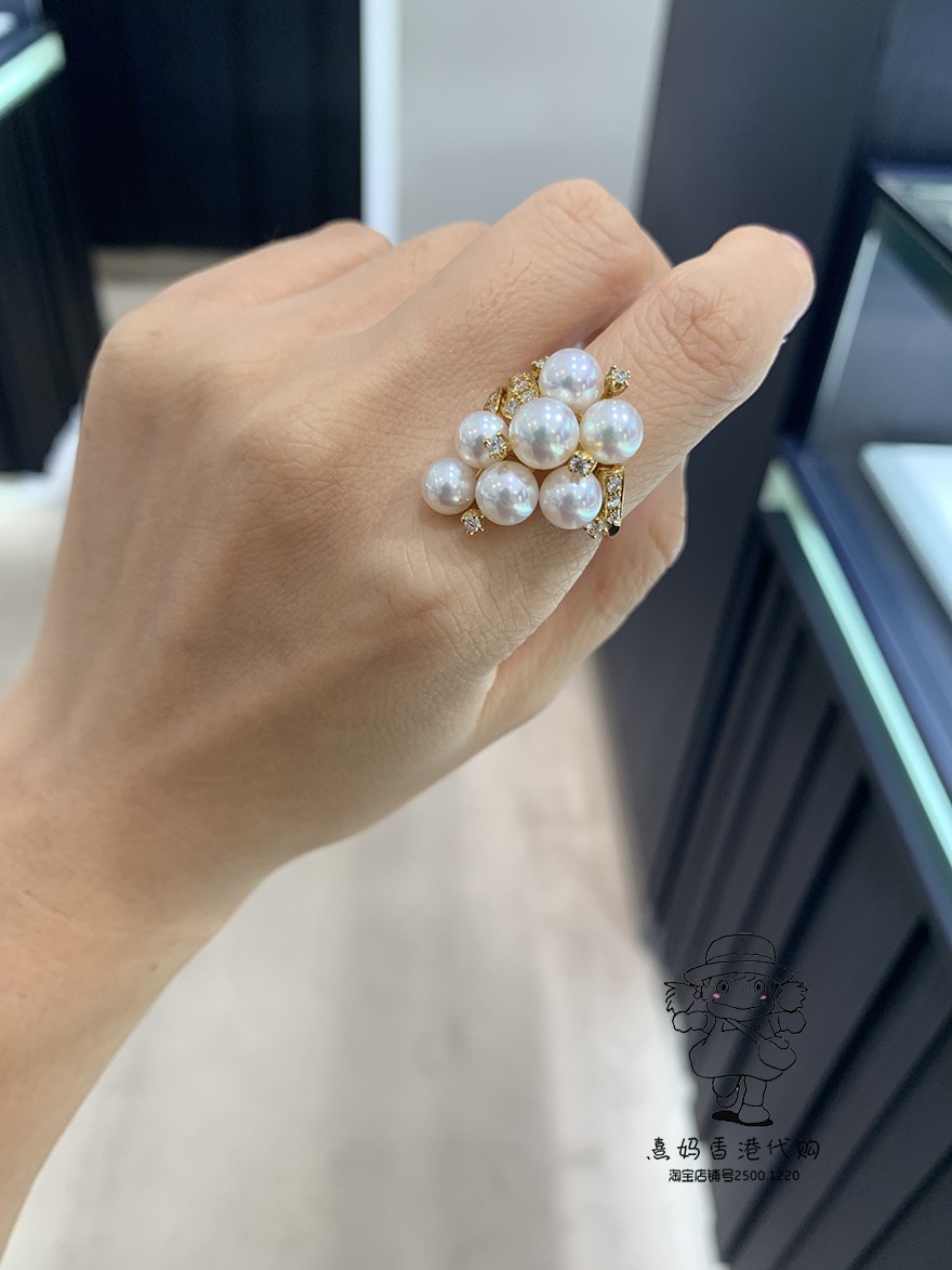 香港mikimoto/御木本款12号白金