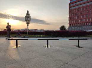 滑板杆子 杠子圆杆定制滑板杆子极限运动滑板道具 包邮flag滑板店