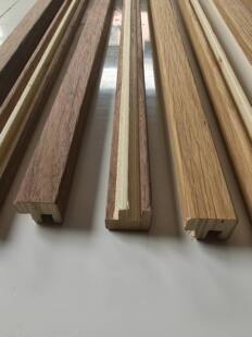 骨骼柜门专用骨骼线条定制松木防水涂泥加工包覆各种木皮加工毛坯