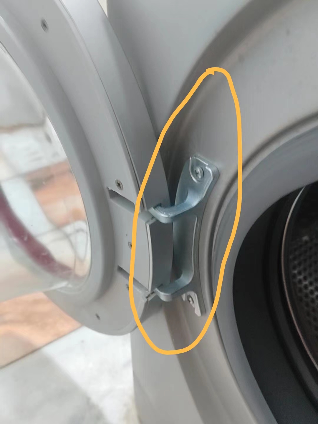 门铰链1229EDS小天鹅美的洗衣机