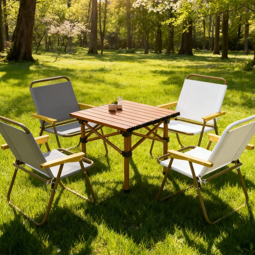 户外折叠桌椅套装便携野营野餐