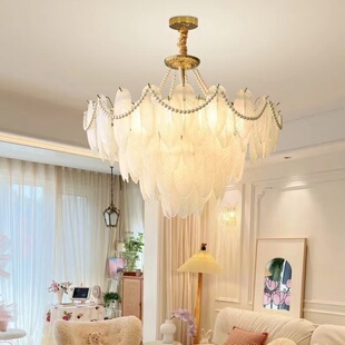 网红水晶灯儿童房复古灯具 灯现代简约2024年新款 法式 轻奢欧式