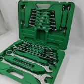 盒装 扳手工具两用扳手一头梅花一头开口6 32套装 20件套梅开汽机修