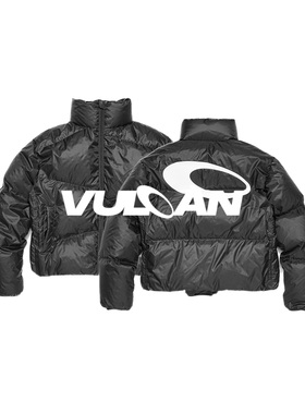 VULCAN 立领简约棉服大logo棉衣男秋冬保暖外套夹克男女同款情侣