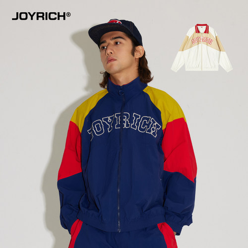 JOYRICH美式街头休闲防风夹克立领运动外套25春秋新款运动员同款