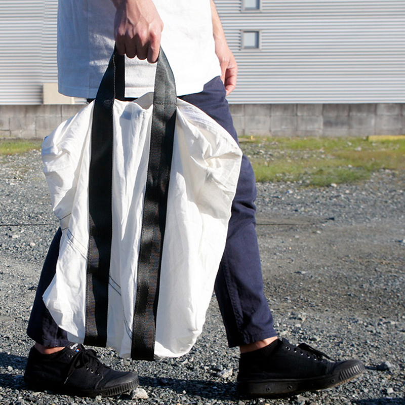 日本进口PUEBCO手拎包单肩包手提袋大容量耐用复古环保旅行包