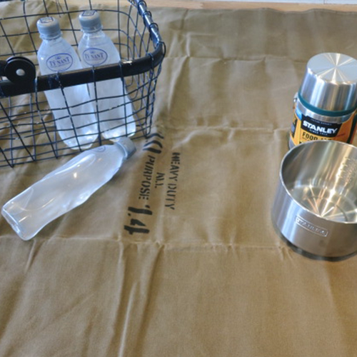 日本进口PUEBCO露营野餐垫防水防雨防晒户外加厚便携篷布多功能